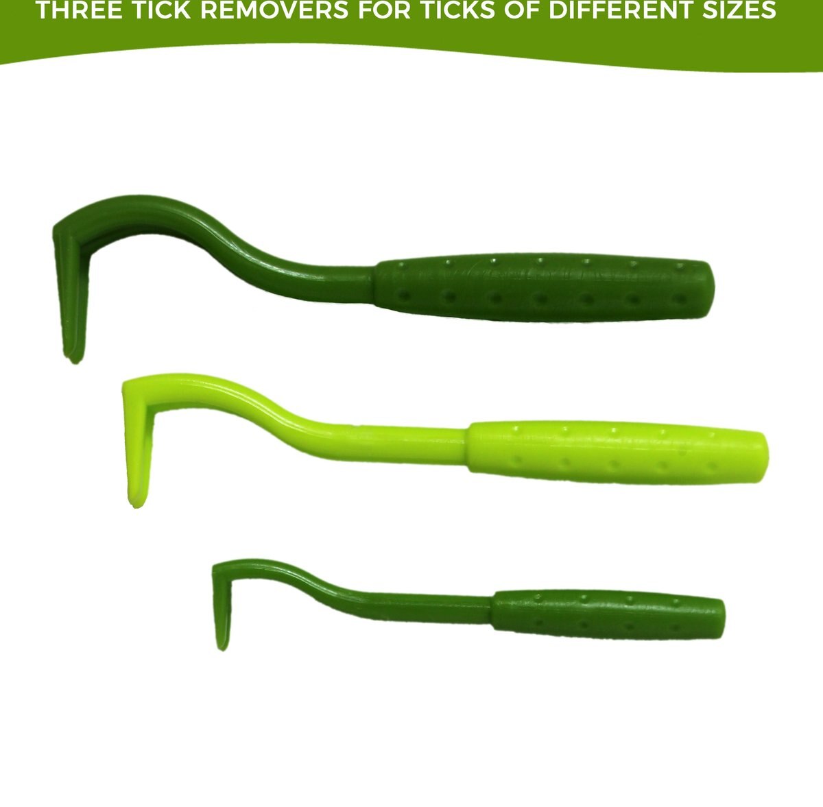 TickCheck Tick Remover Value， 3-pack