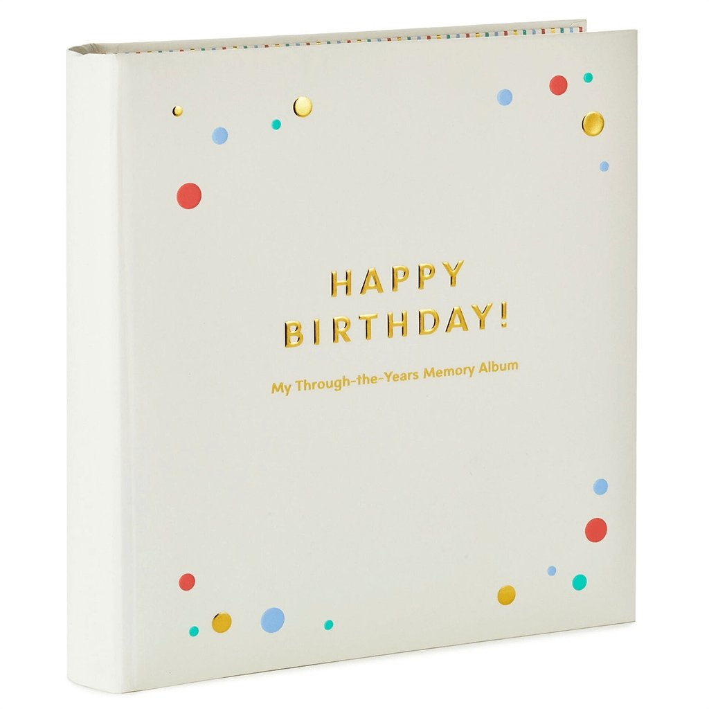 Hallmark  Happy Birthday! My Through-the-Years Memory Album