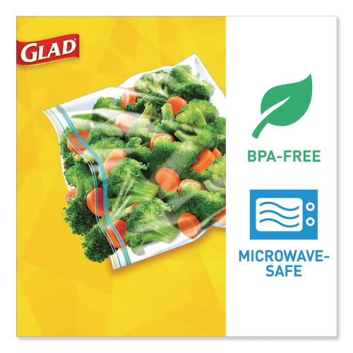 Glad Fold-Top Sandwich Bags， 6.5