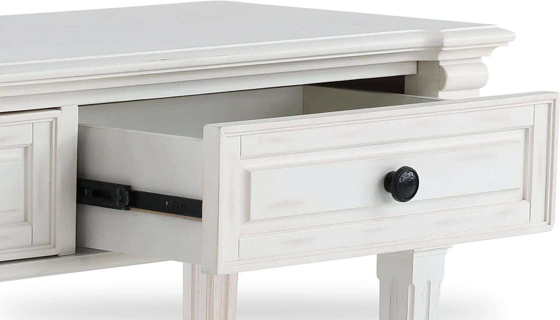 Belhamy Park White Sofa Table