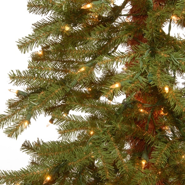 National Tree Company 6 ft. Hickory Cedar Tree with 200 Clear Lights