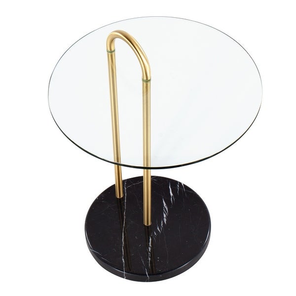 Silver Orchid Battista Side Table