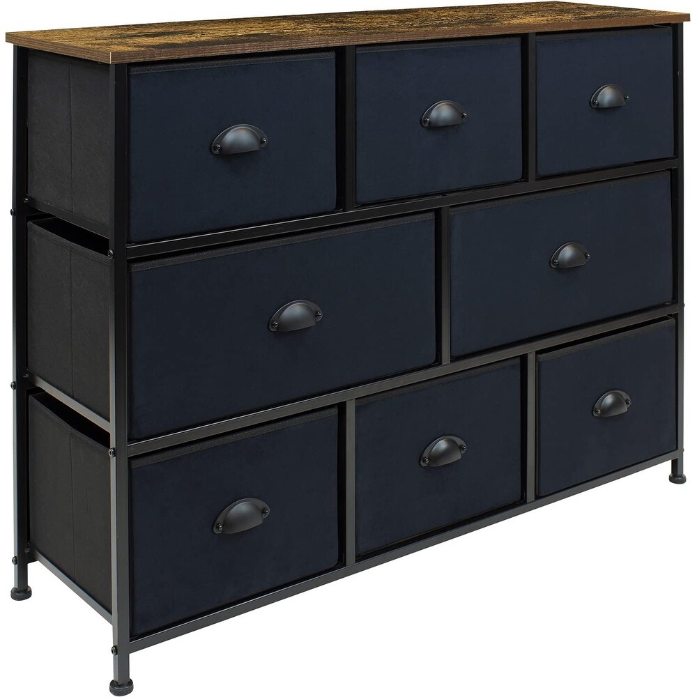 8 Drawers Dresser   Furniture Storage Chest Organizer Bedroom Unit