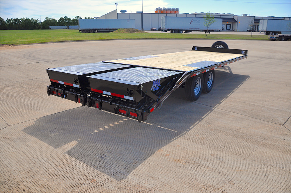 22 Ft. x 102 In. Heavy Duty Deck Over Equipment Trailer with Max Ramps