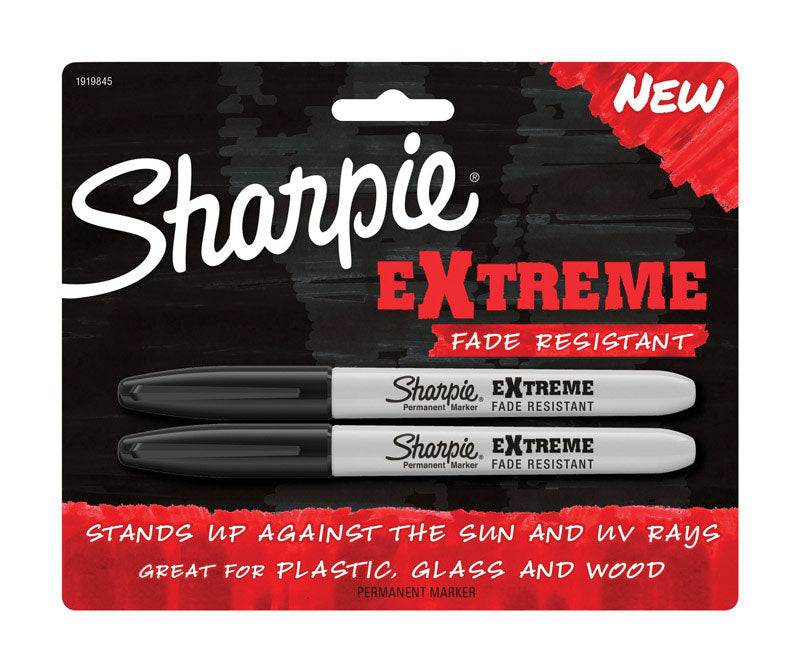 EXTREME MARKER BLK 2PK