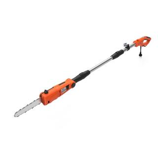 YARD FORCE 10 in. 6.5 Amp Telescoping Electric Pole Saw with Multi-Angle Head with Bonus PPE Kit YF65PS