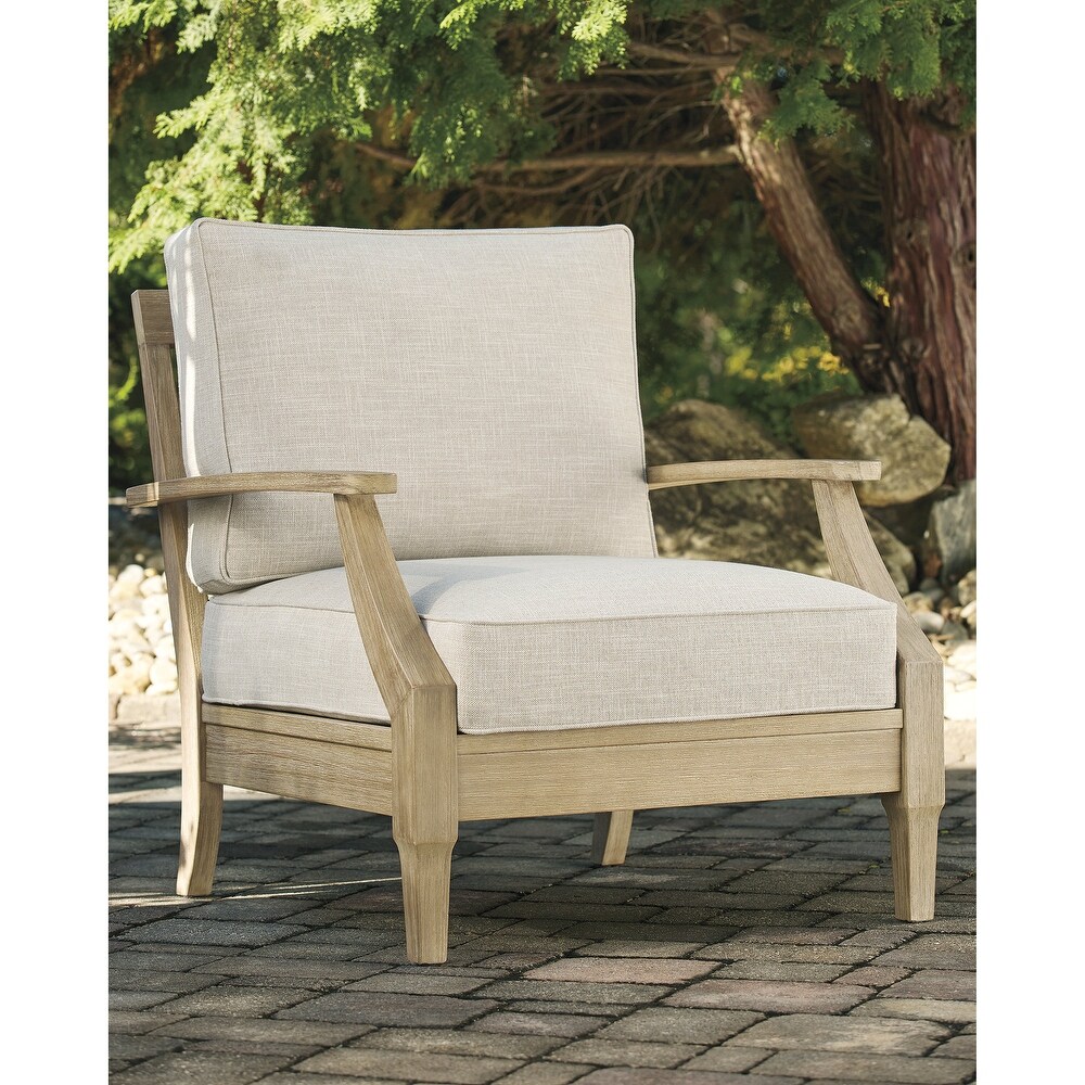 Signature Design by Ashley Clare View Beige 4 Piece Outdoor Package   30\