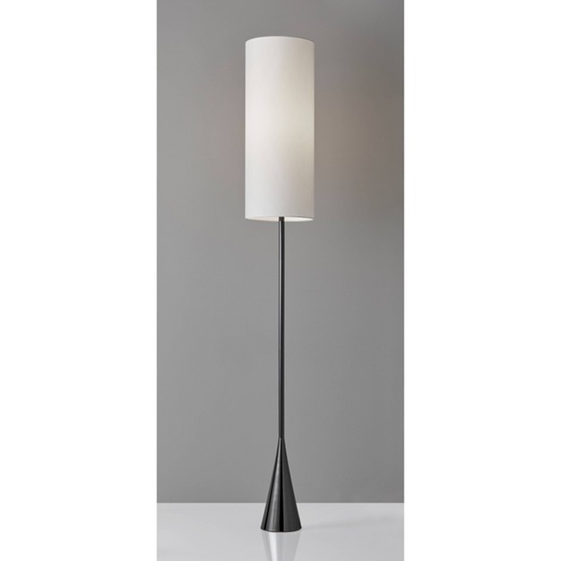 Bella Floor Lamp Black Nickel Adesso