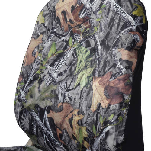 BDK Hawg Camo Full Car Seat Covers， Full Front and Rear Set， 9 Pieces