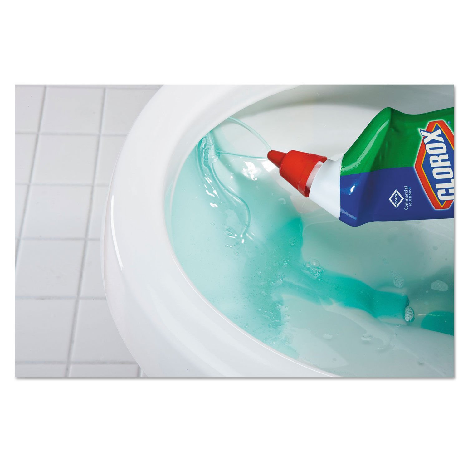 Toilet Bowl Cleaner with Bleach by Cloroxandreg; CLO00031EA