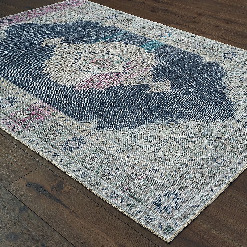 StyleHaven Season Border Medallion Rug