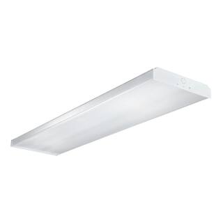 Metalux 4 ft. White 2-Light Residential Fluorescent Wraparound Light WN232R