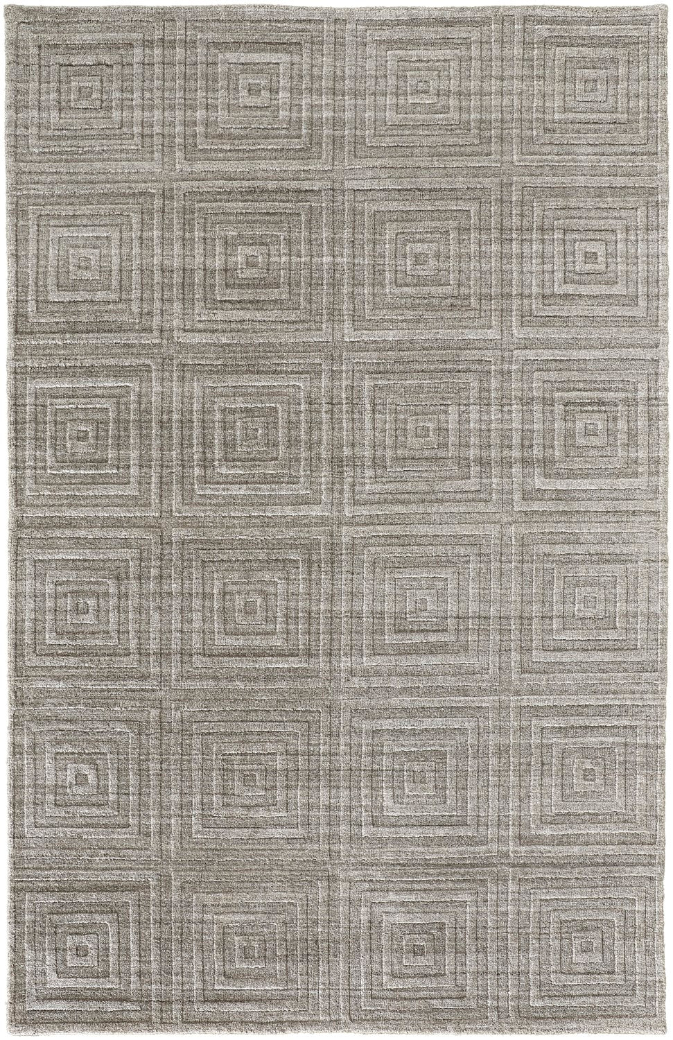 Tatem Hand Woven Linear Beige/Gray Rug