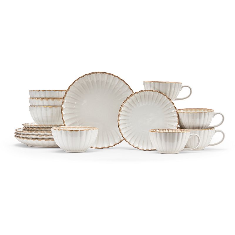 Baum Scallop 16-pc. Dinnerware Set