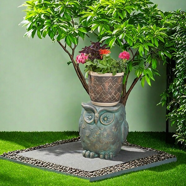 Garden Stool，Shape of Elephant OWL，Outdoor，Backyard