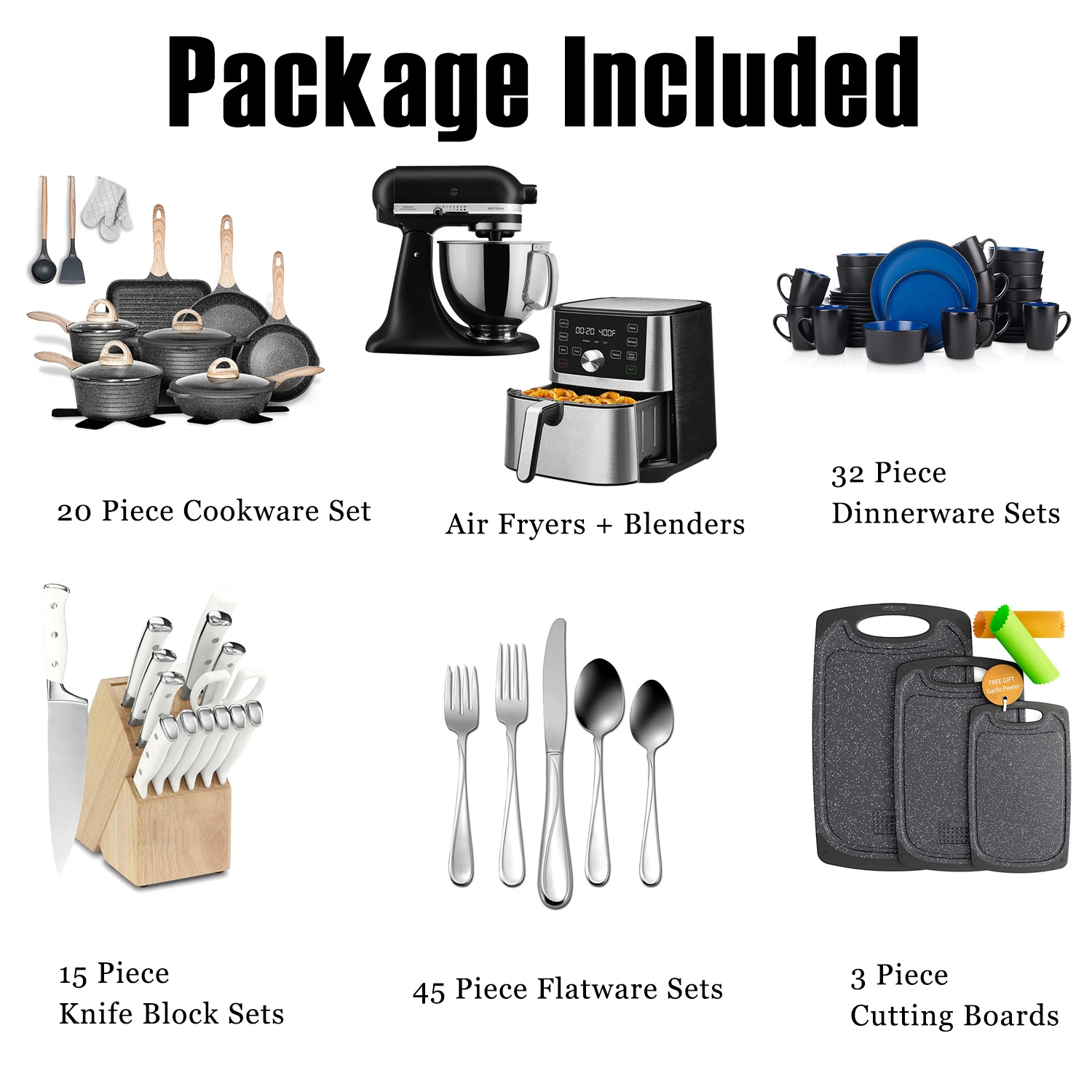 Limited-time Promotion, 117-piece Kitchen Spree, Meeting All The Needs Of The Kitchen