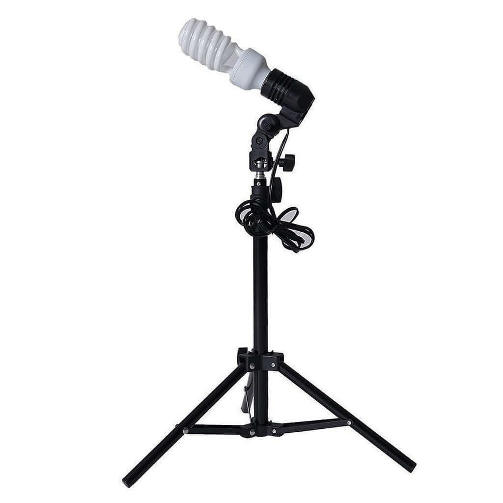 Photo Studio 600W Day Light White Umbrella Continuous Lighting Kit 7ft