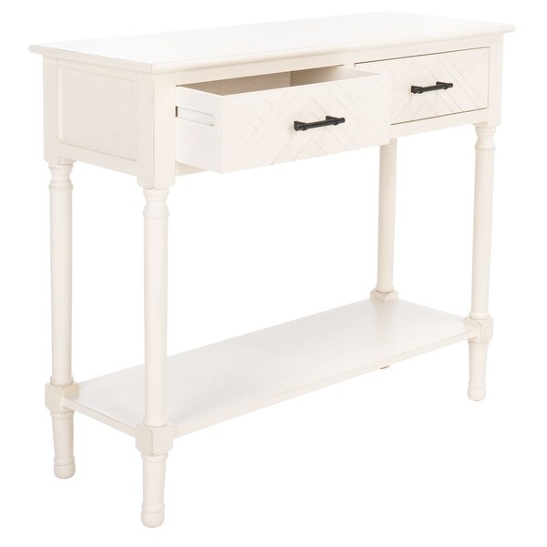 SAFAVIEH Peyton 2-Drawer Console Table - 35.5