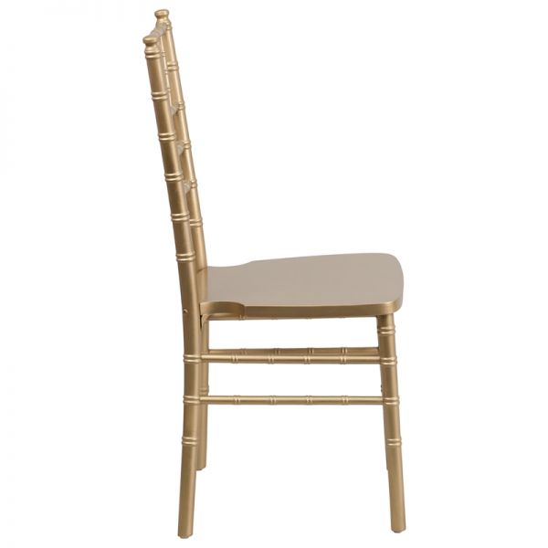 Flash Furniture Gold Wood Chiavari Chair