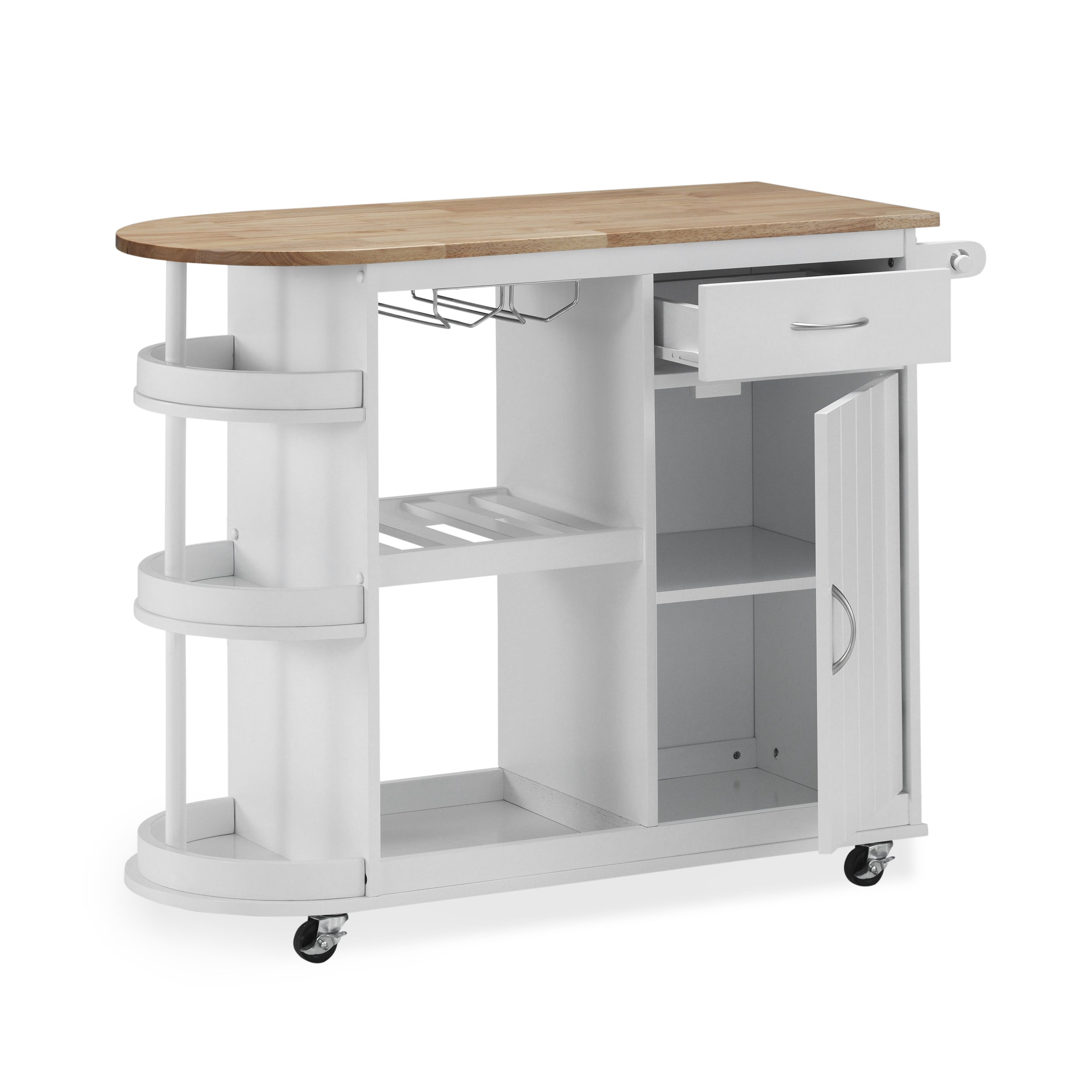 Averi Kitchen Cart with Wheels