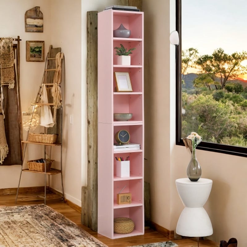 Bookcase Cabinet with Adjustable Shelves