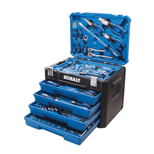 Kobalt 100-Piece Household Tool Set with Hard Case