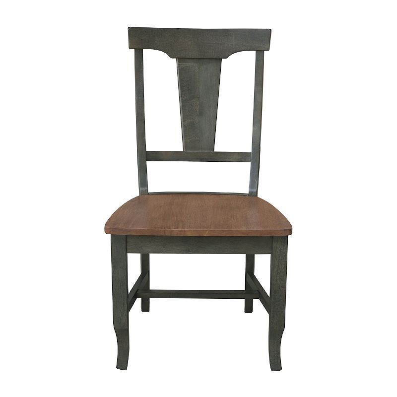 2-pc. Panel-Back Dining Chair Set