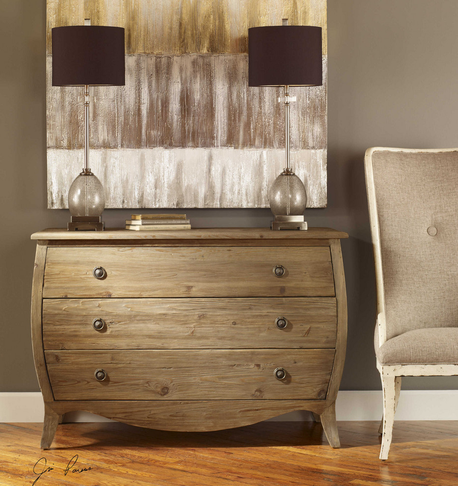 Uttermost 24454 Gavorrano Bombe Foyer Chest   Rustic   Accent Chests And Cabinets   by HedgeApple  Houzz