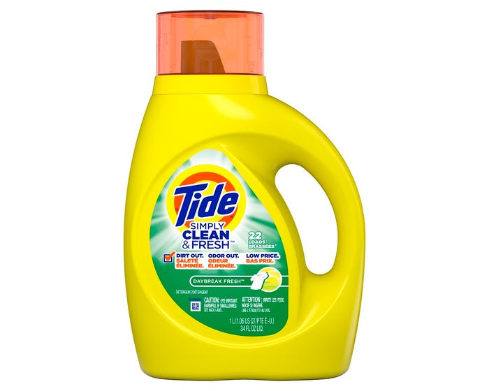 Tide Simply Liquid Clean  Fresh  HEC Day Break Fresh 34oz 22LD