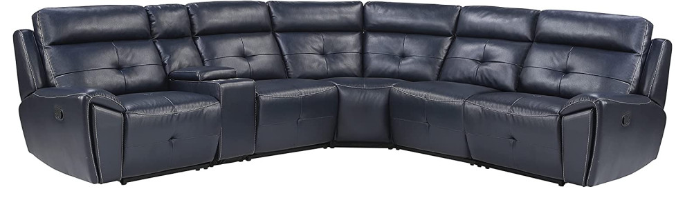 Unique Modular Theater Seating  Dual Recliner Ends With Cup Holders   Modern   Theater Seating   by Decor Love  Houzz