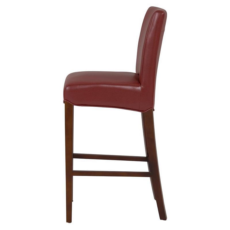 New Pacific Direct Milton Bonded Leather Counter Stool