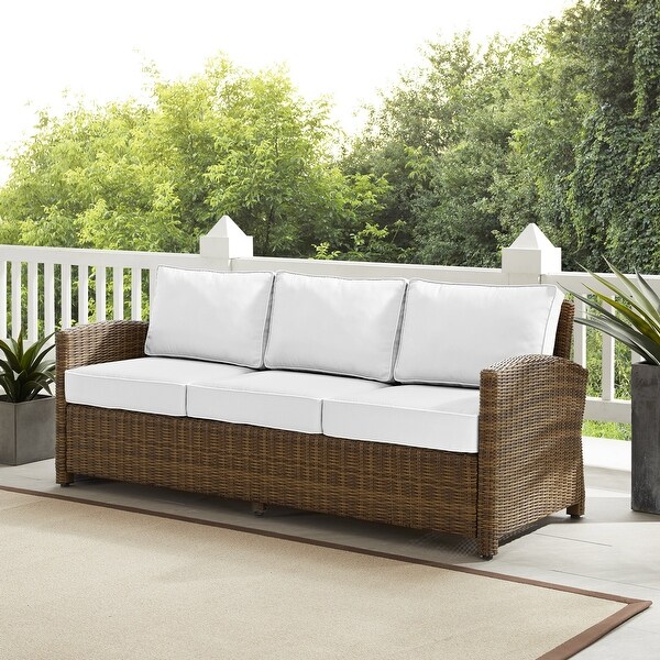 Crosley Bradenton Outdoor Wicker Sofa