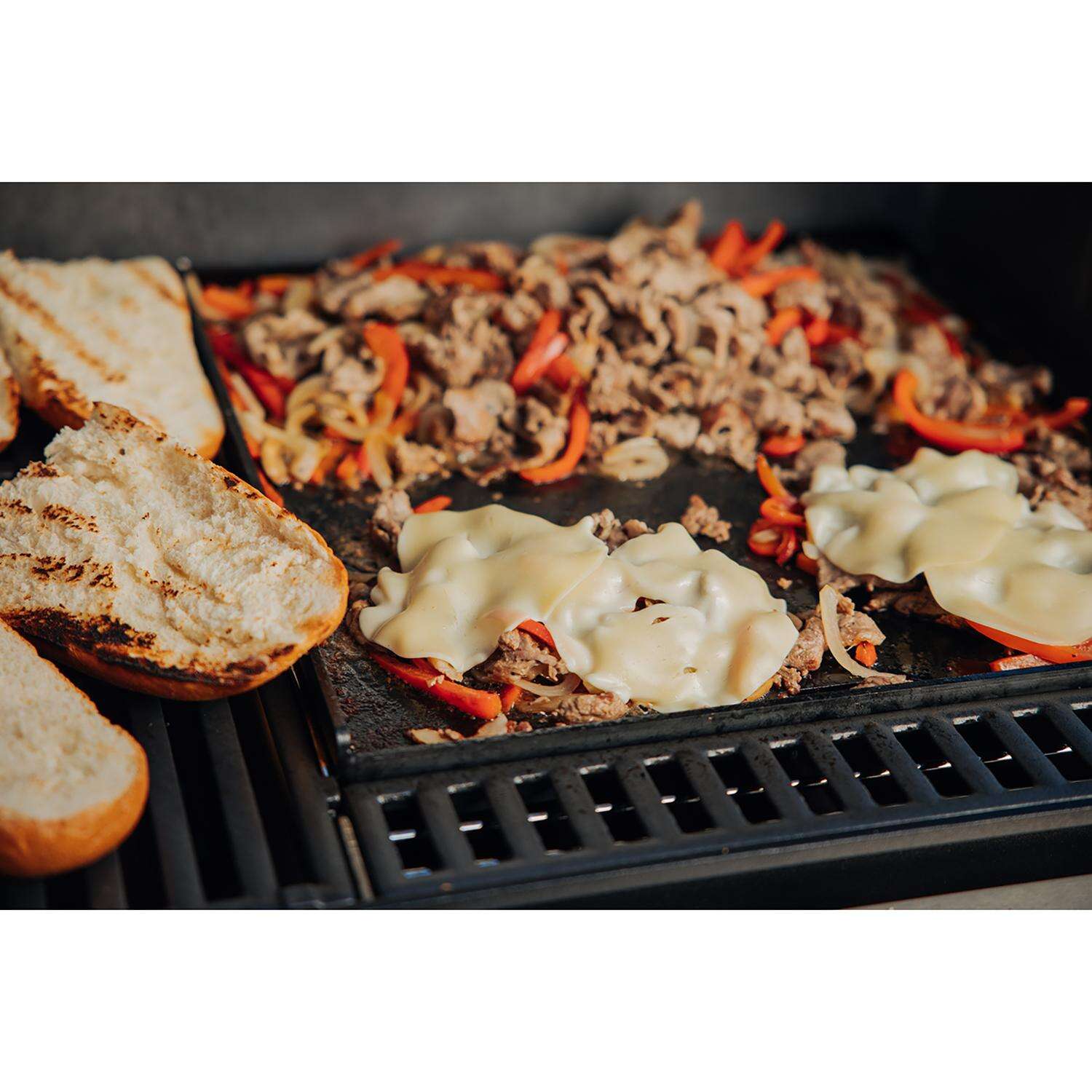 Weber Crafted Carbon Steel Grill Top Griddle 17 in. L 1 pk