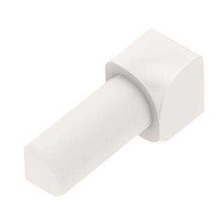 Schluter Systems Rondec White 516 in. x 1 in. PVC 90 Degree Inside Corner IPRO80W