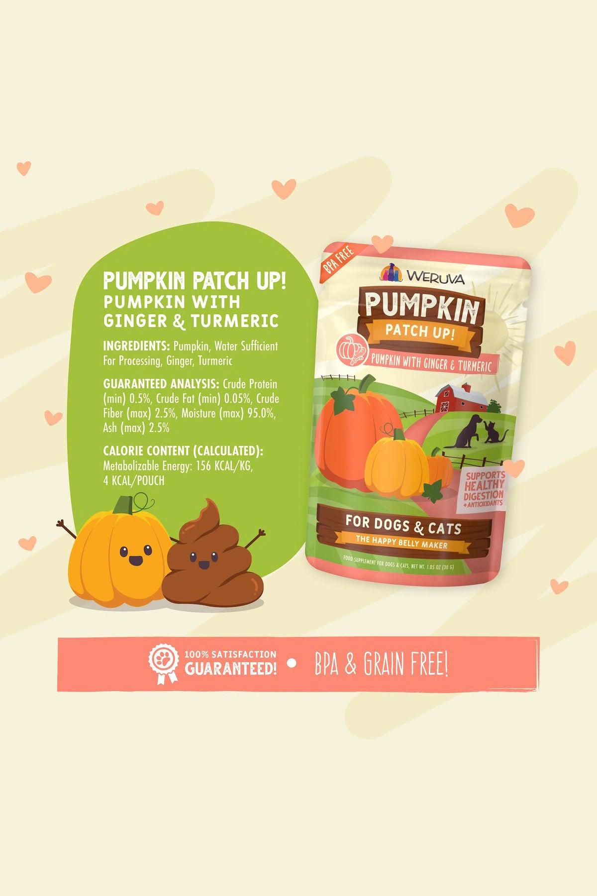 Weruva Pumpkin Patch Up! Ginger and Turmeric Supplement for Cats