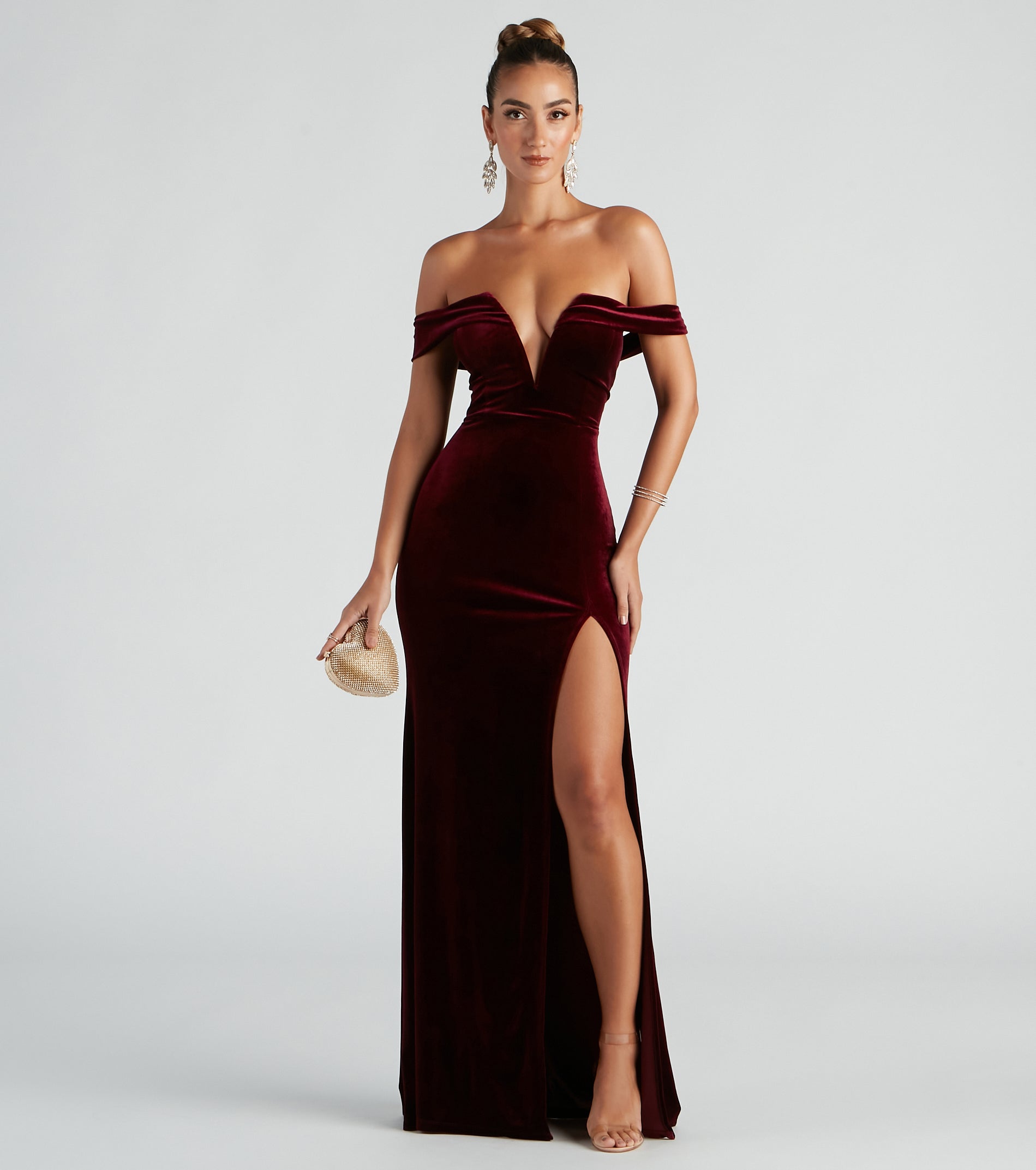 Kerri Formal Velvet Mermaid Dress