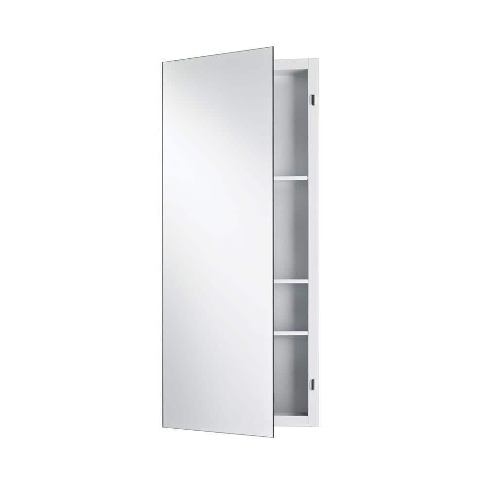 JENSEN Focus 16 in W x 36 in H x 45 in D Recessed Medicine Cabinet