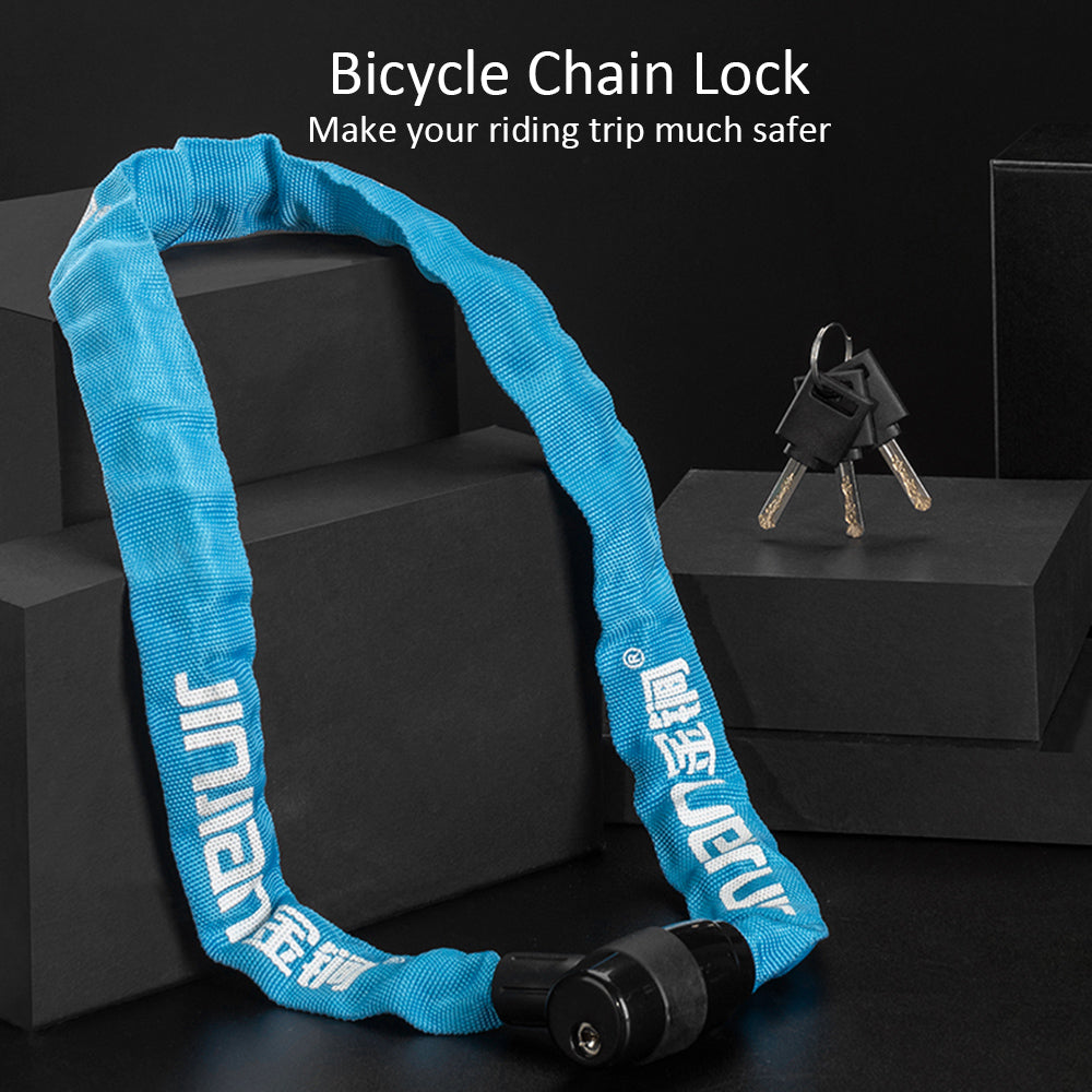 Maboto Bicycle Lock Bike -Theft Lock with Key Bicycle Chain Lock Spiral Cable Lock