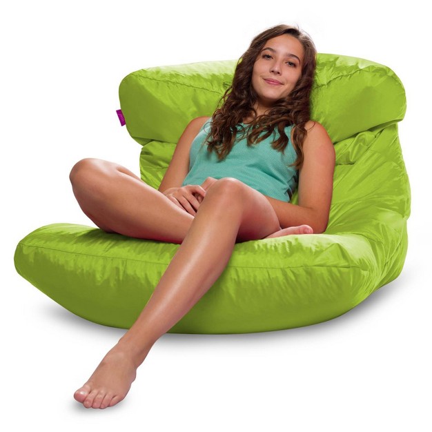 Coronado Lounger Nylon Bean Bag Chair Posh Creations