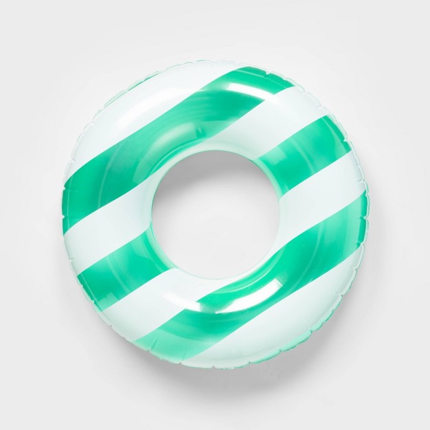 Swim Tube Mint Green white