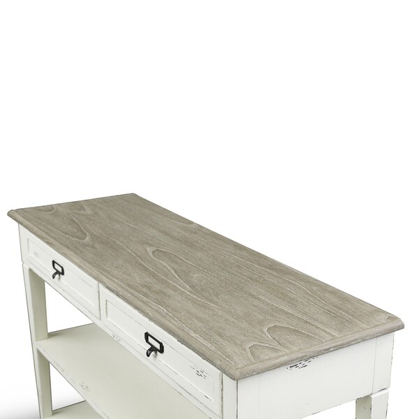 The Gray Barn Mead Grove Traditional French Accent Console Table