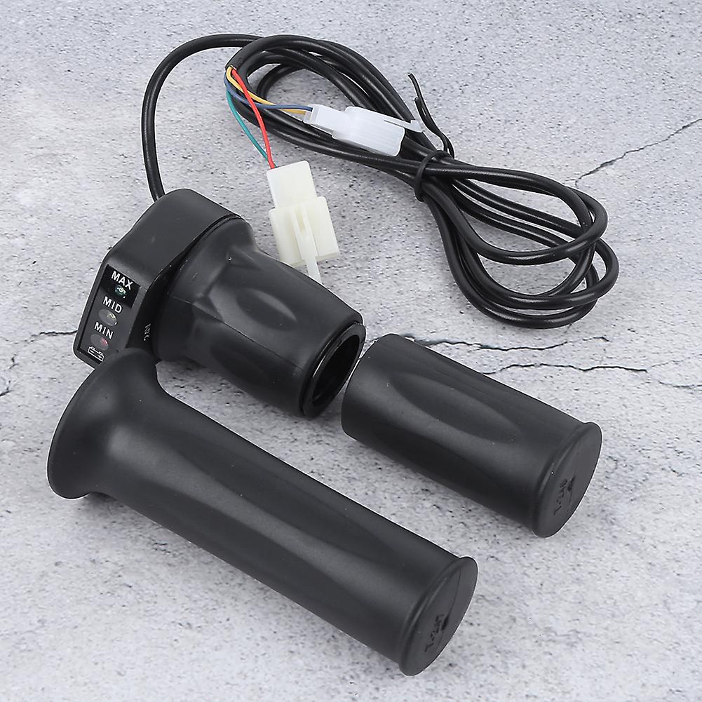 Kfand#8209;p0119 24v Multifunction Throttle Grip Handle Automatic Identify Electric Bike Accessory