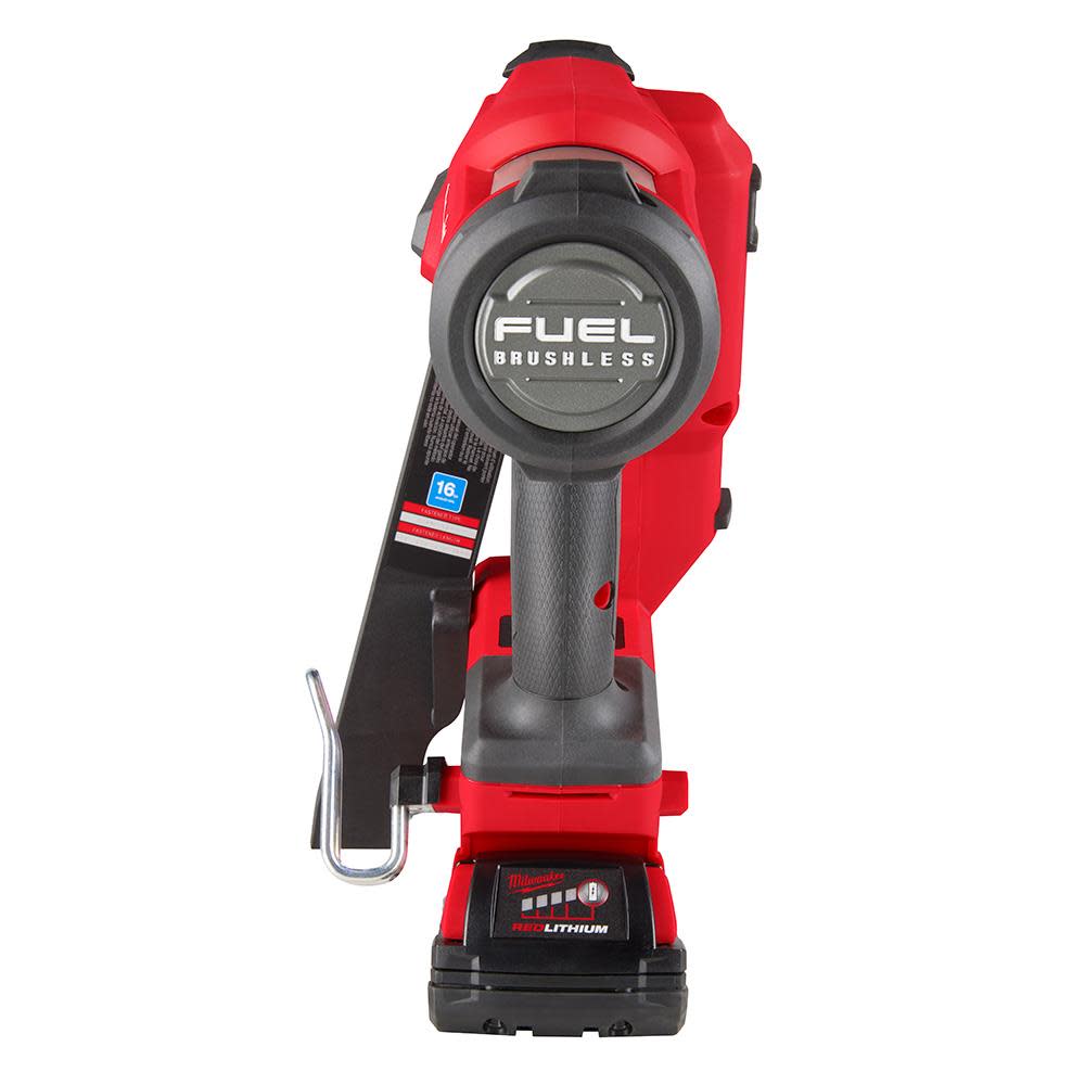 Milwaukee M18 FUEL? 16 Gauge Angled Finish Nailer Kit ;