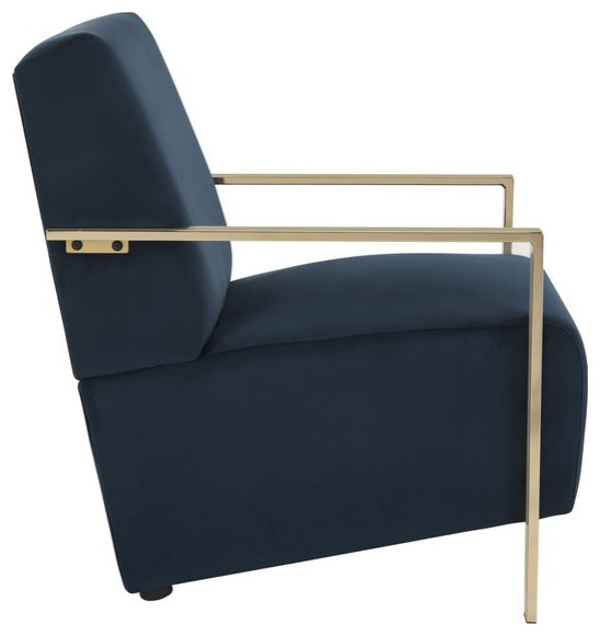 Orna Accent Chair Safavieh   Contemporary   Armchairs And Accent Chairs   by Safavieh  Houzz