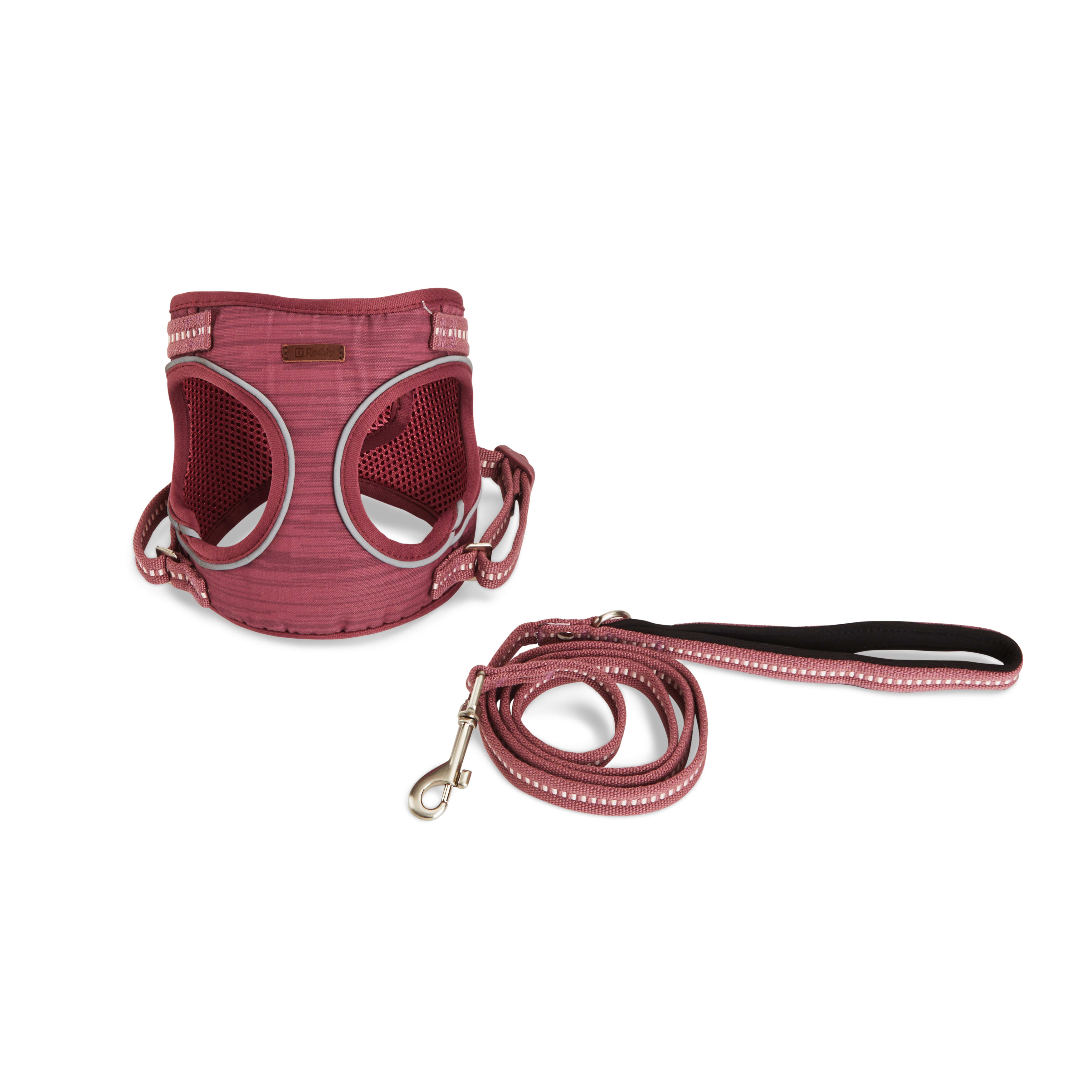 Reddy Rose Cat Harness Set， Small/Medium