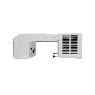 GE Profile 6100 BTU 115-Volt ClearView Ultra Quiet Window Air Conditioner for Small Rooms Full Window View Easy Install AHTT06BC