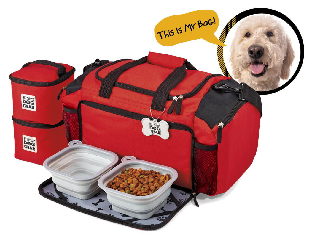 Mobile Dog Gear Ultimate Week Away Duffle， Red