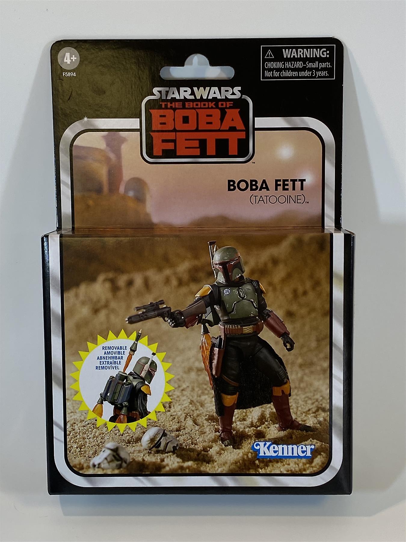 Boba Fett Tatooine The Book of Boba Fett Figure Kenner Hasbro F5894