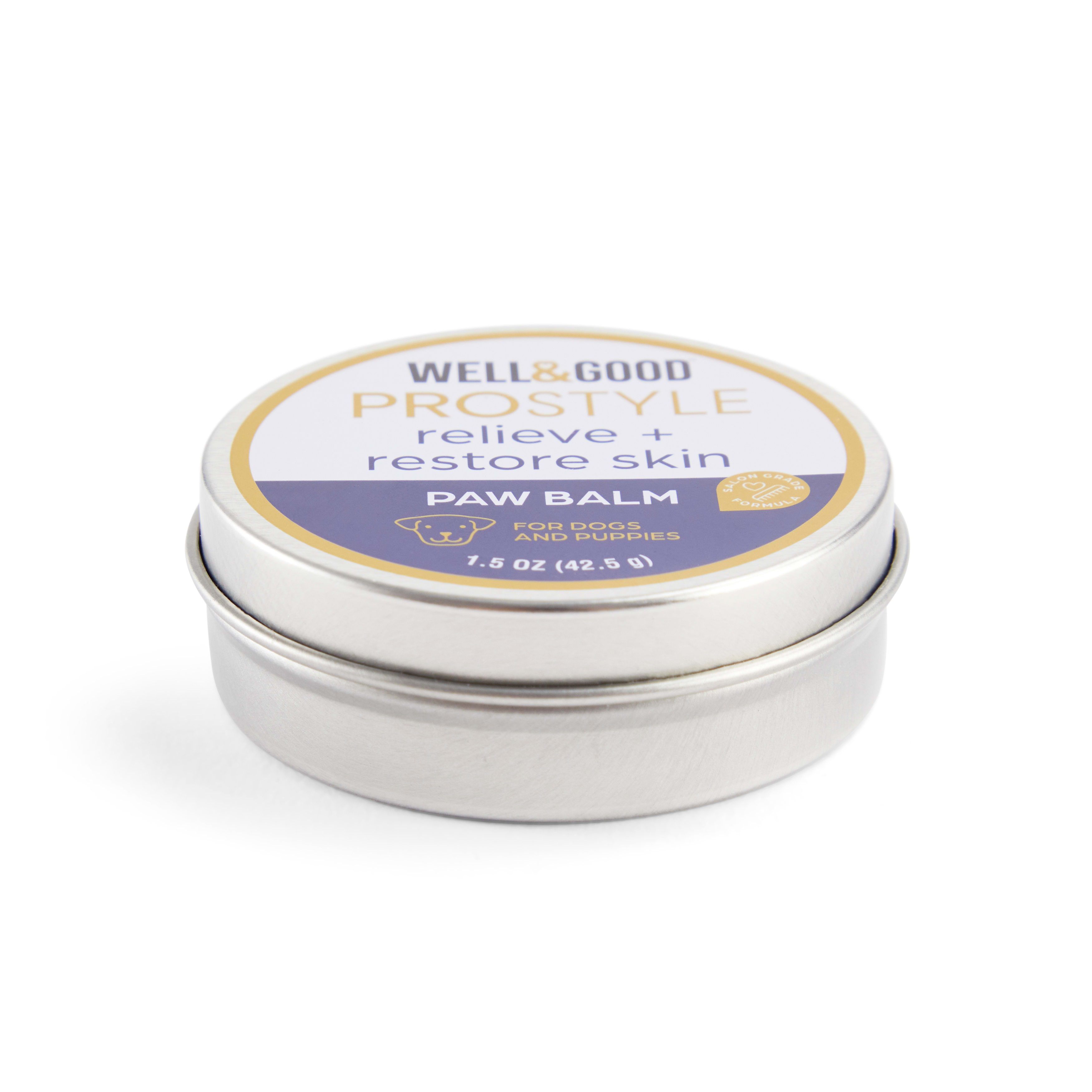 WELL  GOOD ProStyle Paw Balm for Dogs， 1.5 oz.