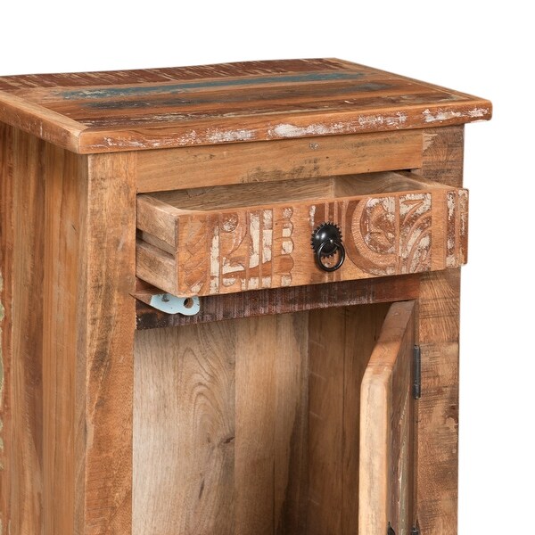 Wittwer Boho Distressed End Table by Christopher Knight Home